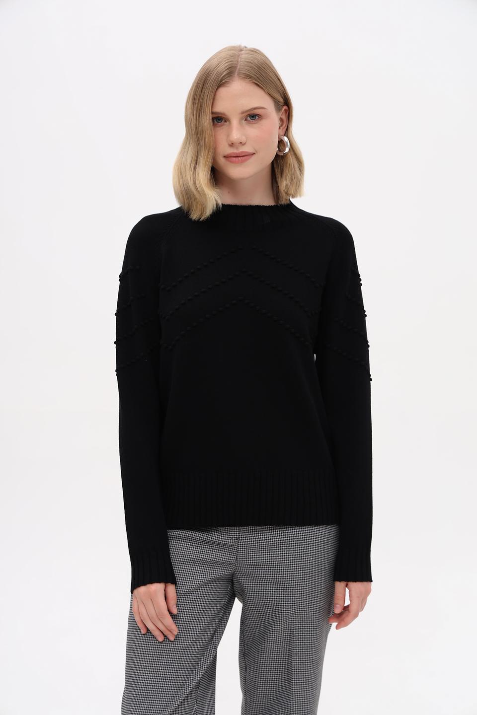 Пуловер Pezzo с текстурой