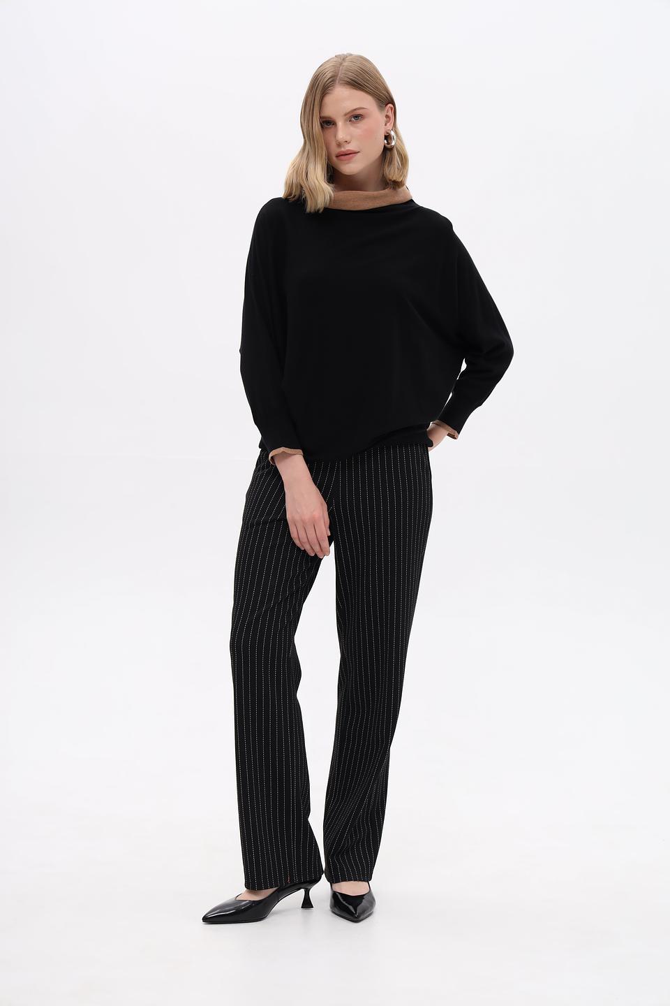 Пуловер Pezzo с отделкой