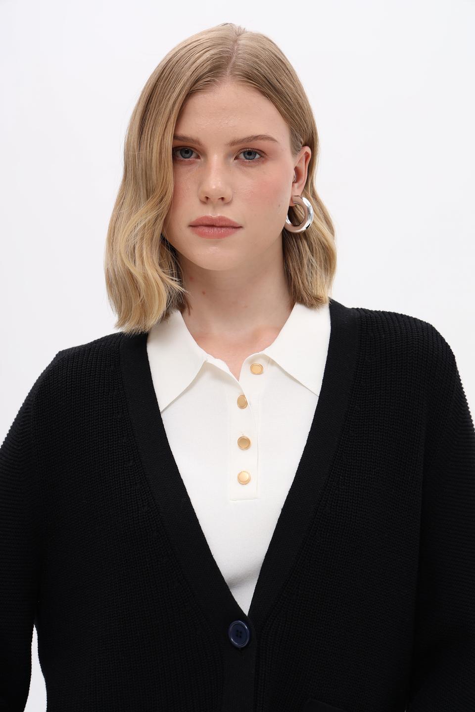 Кардиган Pezzo черный