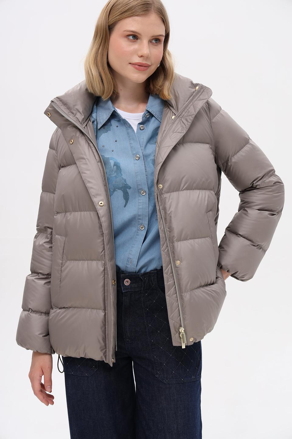 Куртка Pezzo пуховая серая