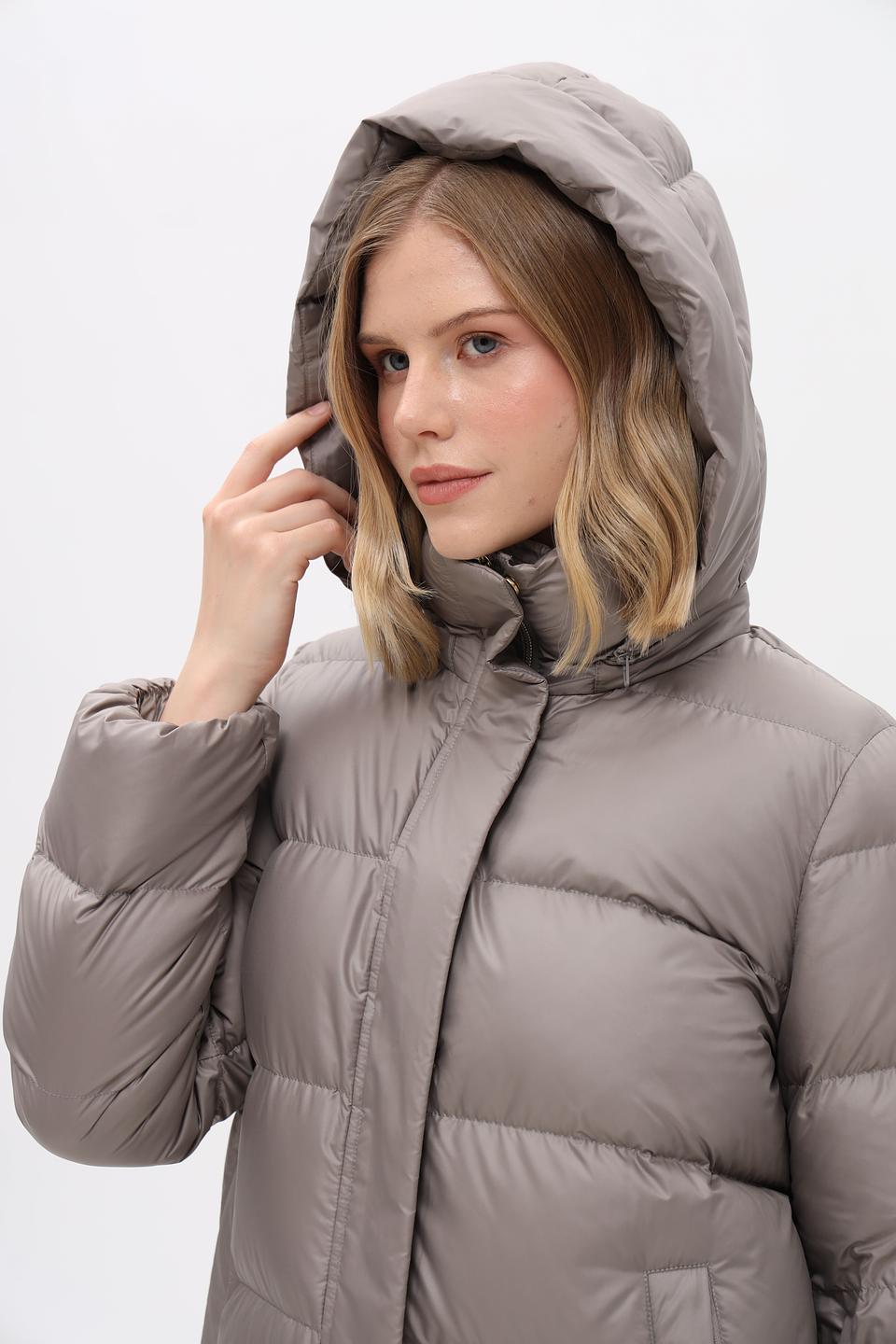 Куртка Pezzo пуховая серая