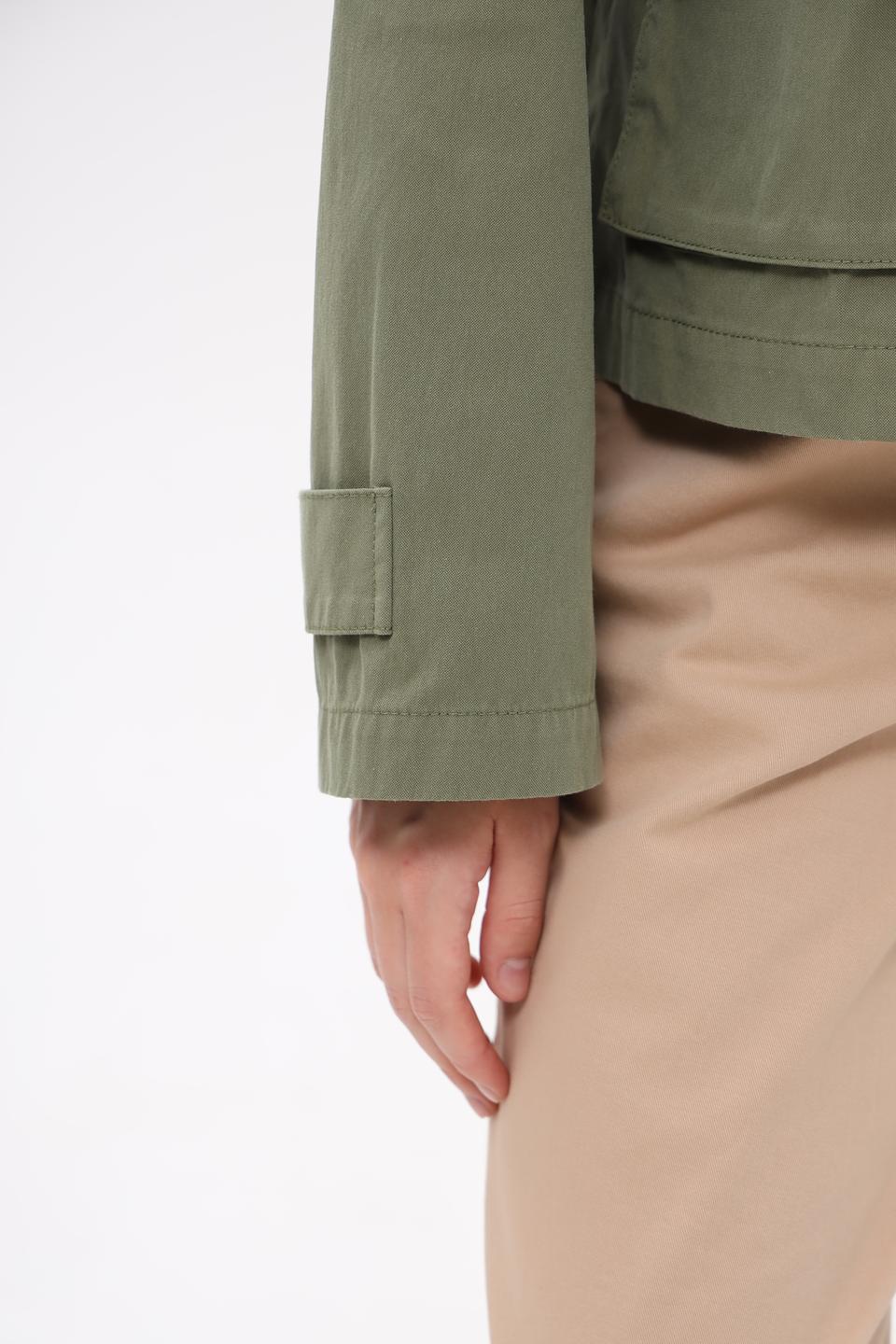 Куртка Marc O Polo хаки с вельветовым воротником