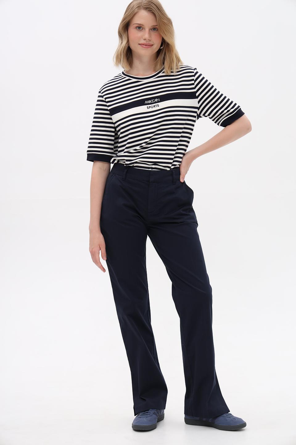 Брюки классические Monari темно-синие