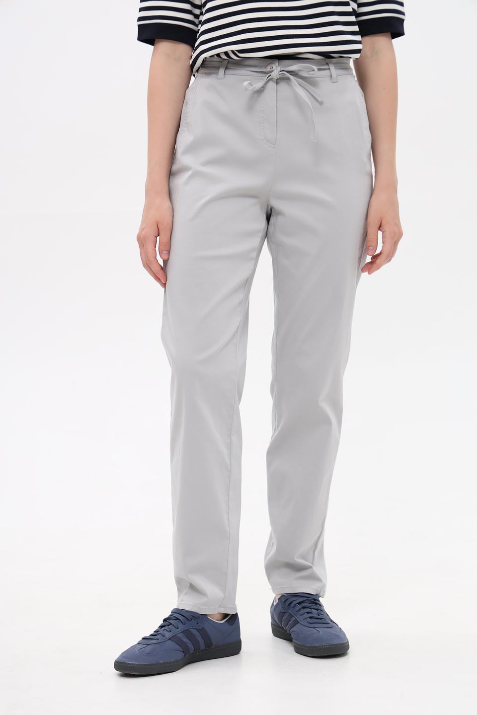 Брюки Frank Walder серые с завязками