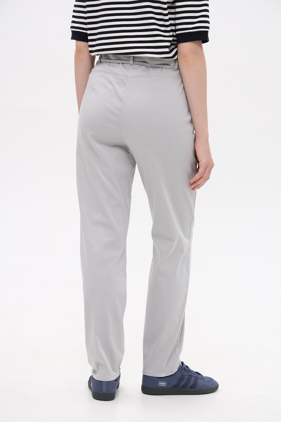 Брюки Frank Walder серые с завязками