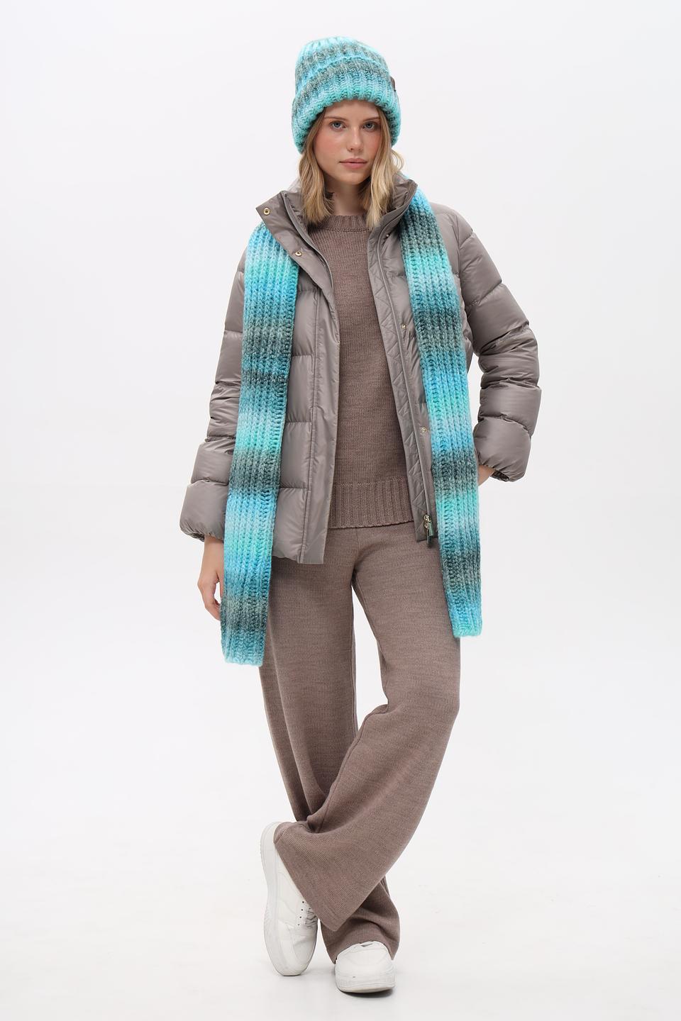 Шарф Marhatter вязаный в клетку