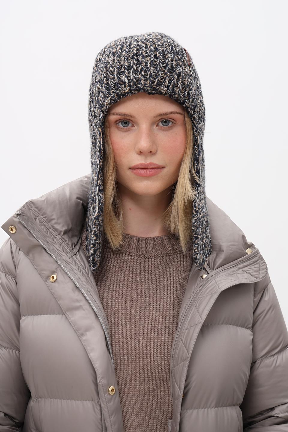 Ушанка Marhatter вязаная