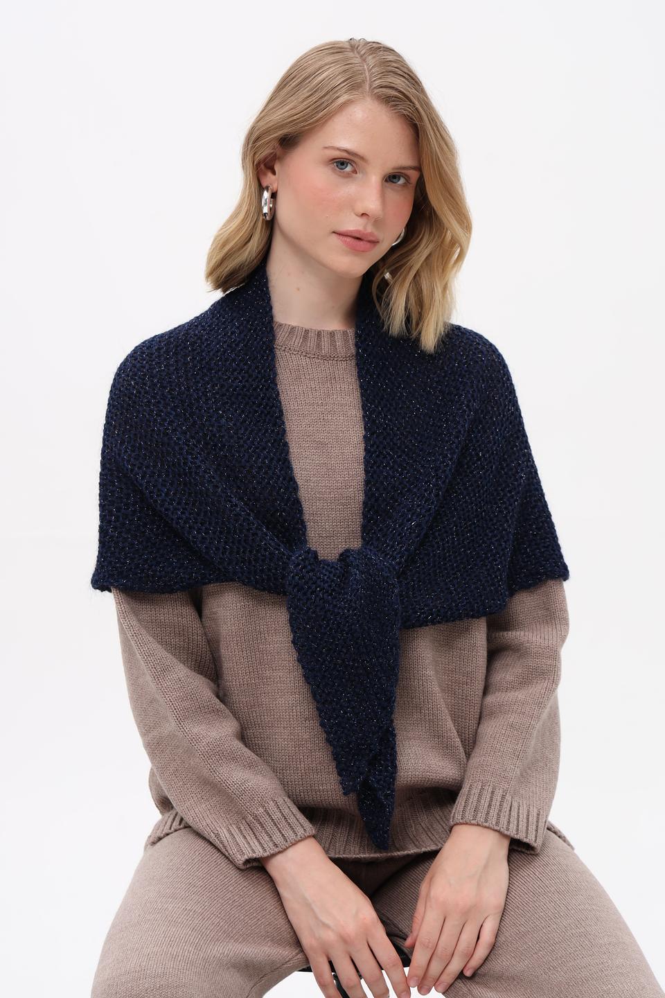 Косынка Marhatter тёмно-синяя