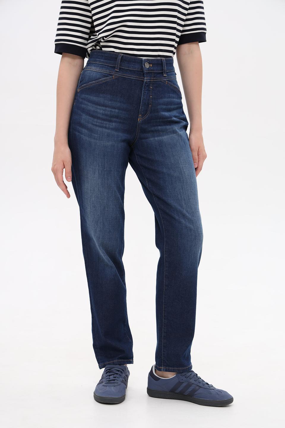 Джинсы Marc Cain прямого кроя синие