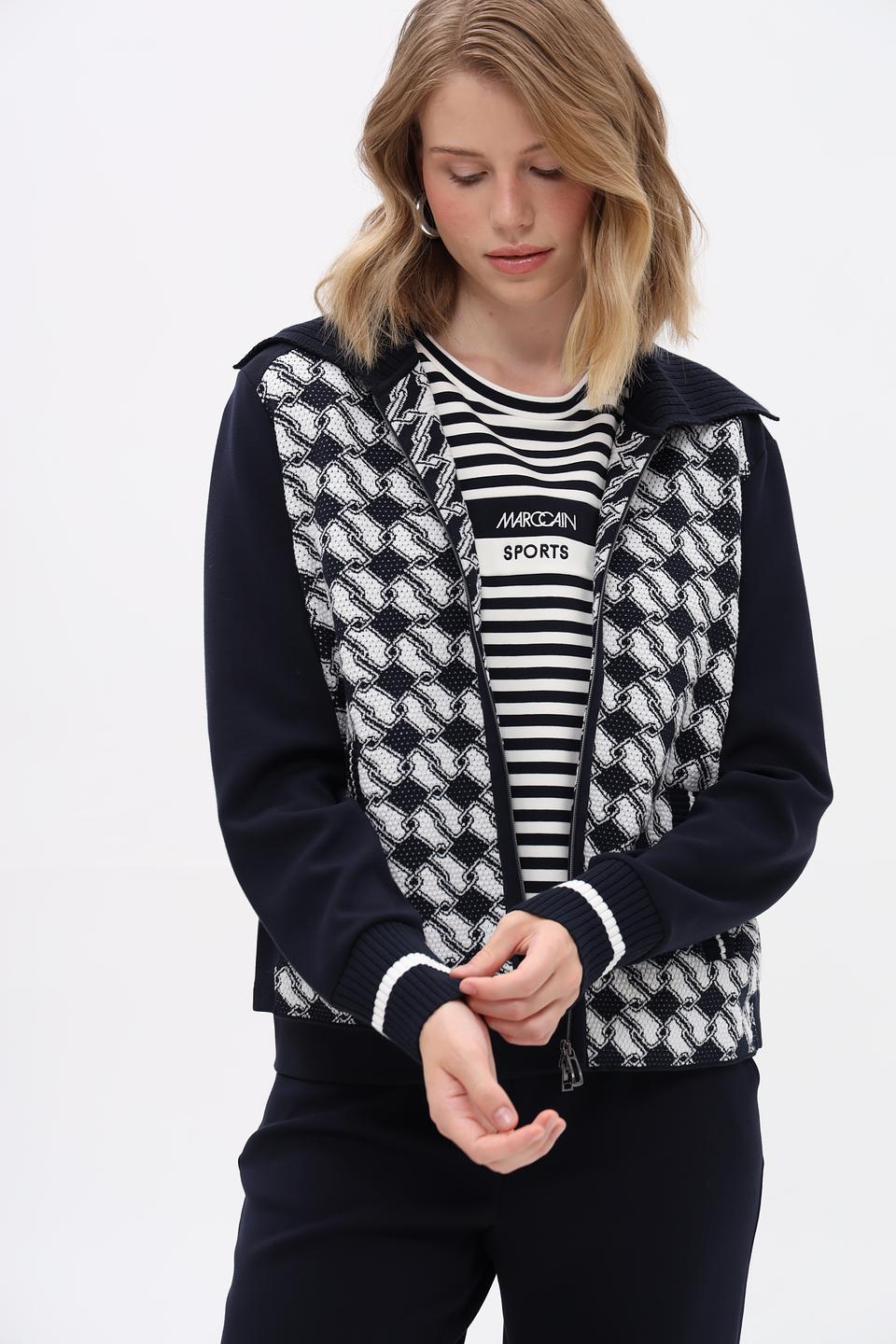Жакет Marc Cain Sports с принтом