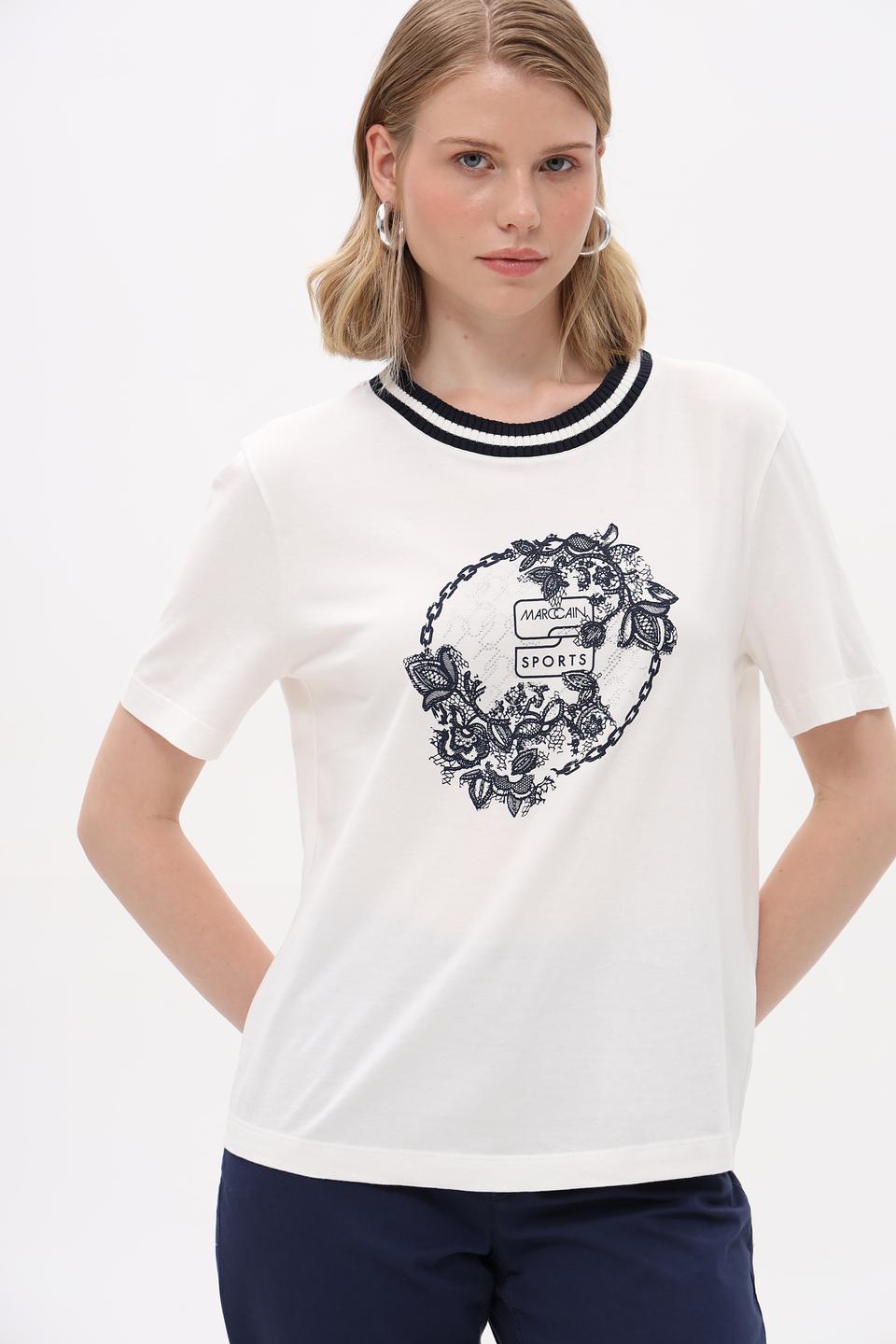 Футболка Marc Cain Sports с принтом