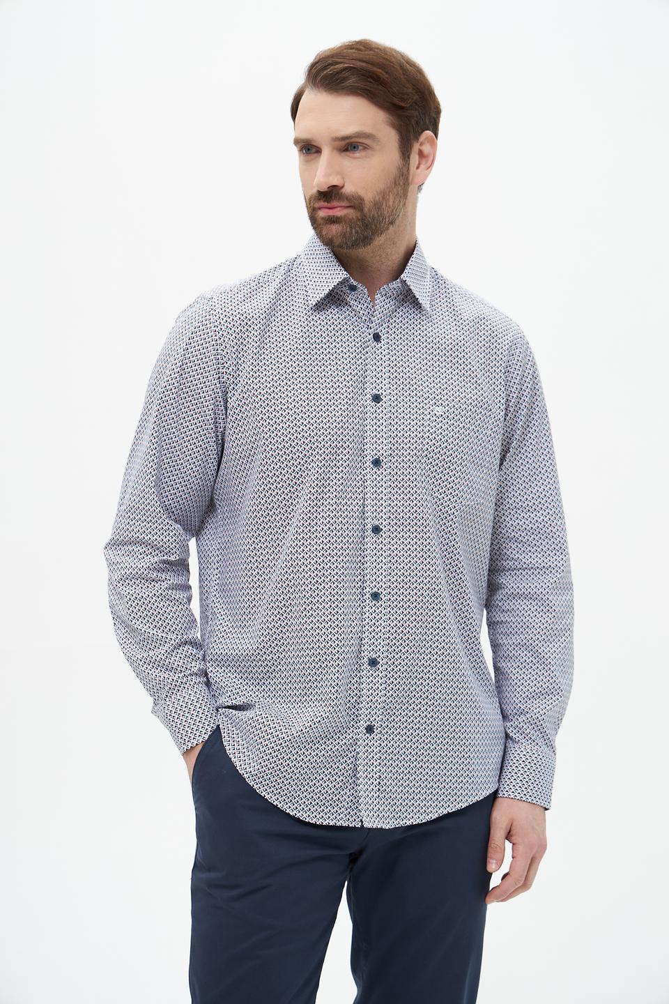 Рубашка Casa Moda с принтом