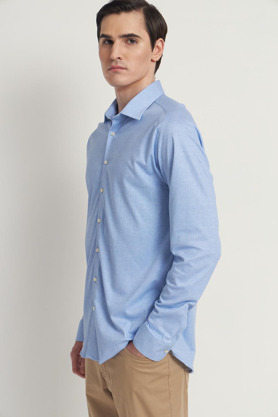 Рубашка Desoto мужская голубая
