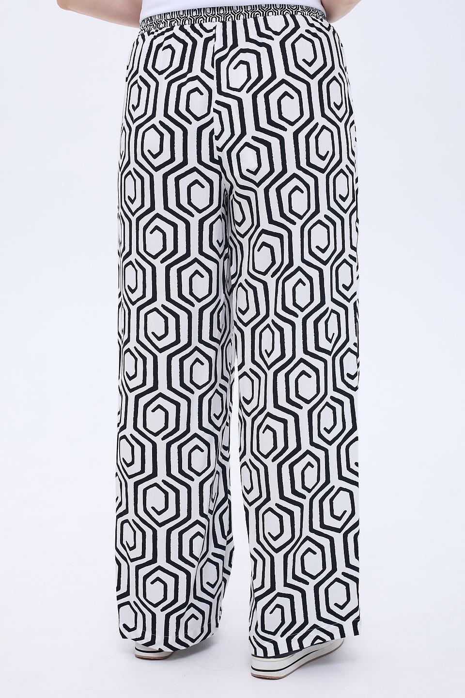 Брюки Gerry Weber с геометрическим принтом