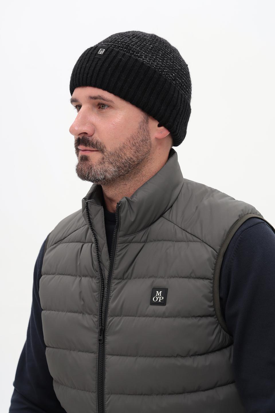 Шапка Marhatter мужская чёрная