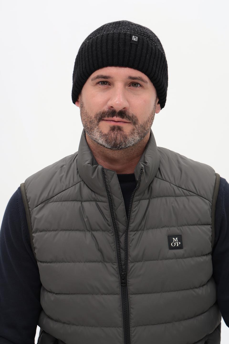 Шапка Marhatter мужская чёрная