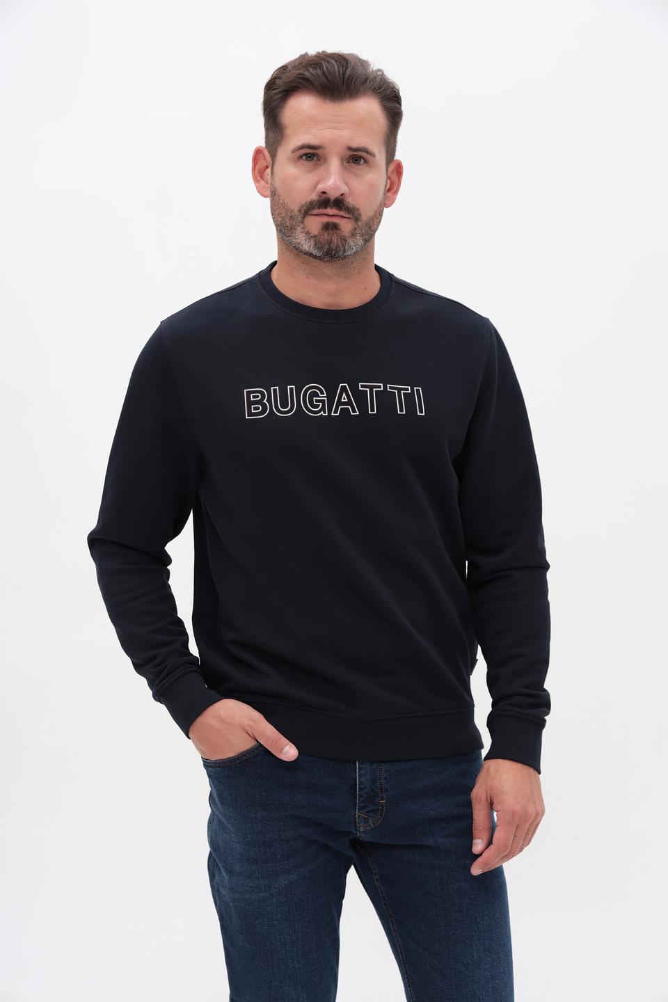 Джемпер Bugatti с логотипом чёрный
