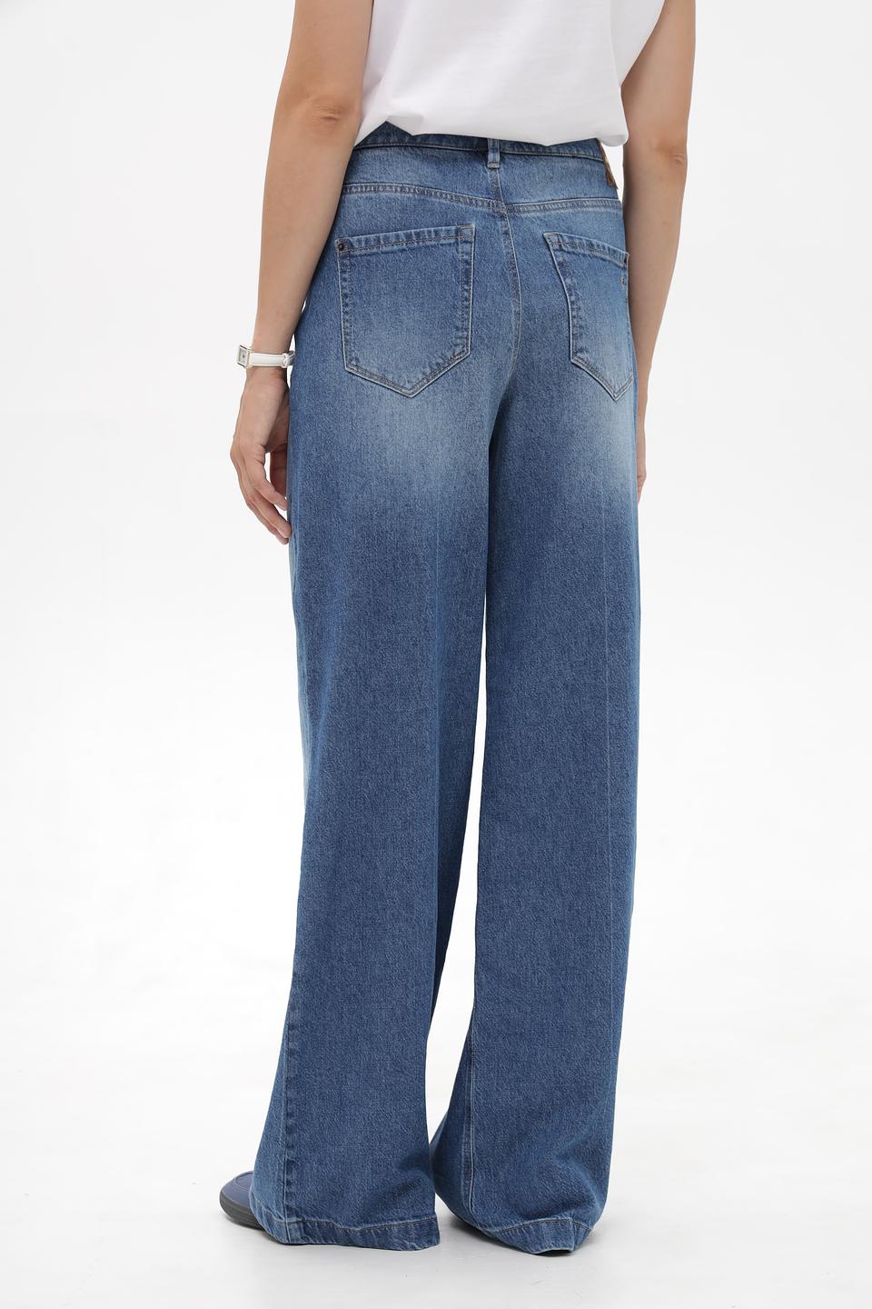 Джинсы Gardeur клеш голубые