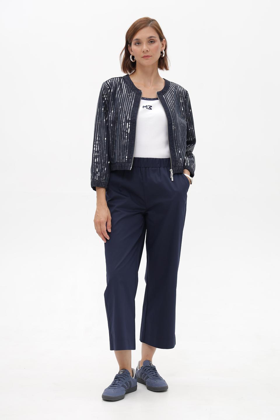 Брюки кюлоты Monari темно-синие