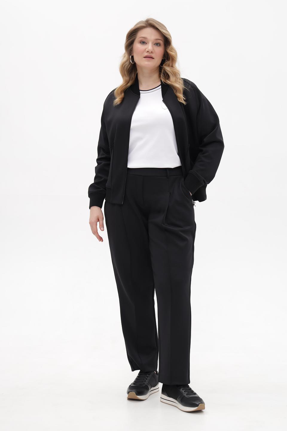 Бомбер Margittes черный