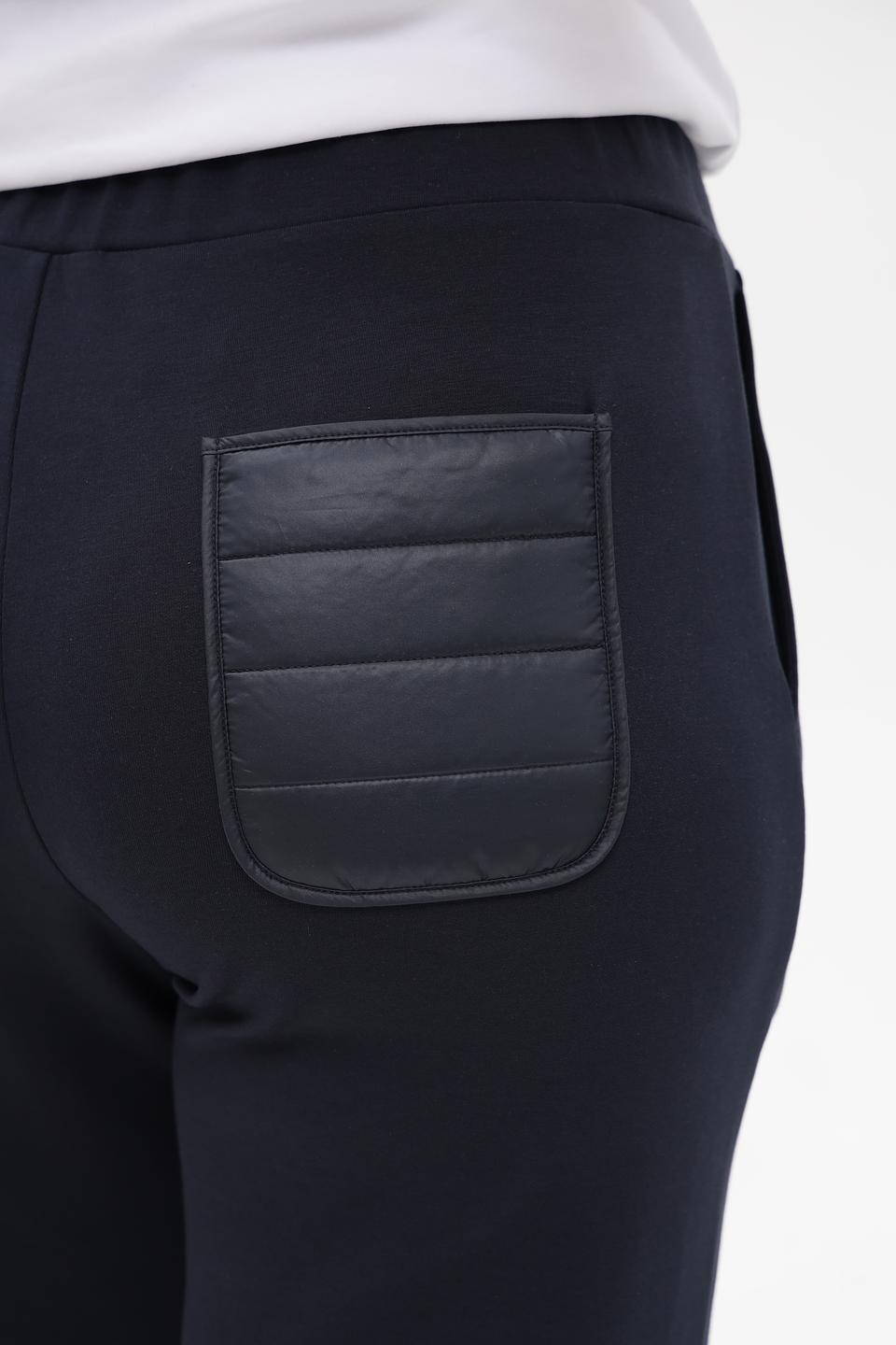 Брюки Margittes клёш темно-синие