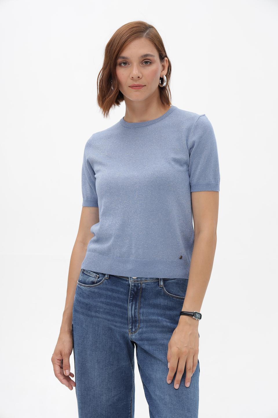 Пуловер Betty and Co голубой