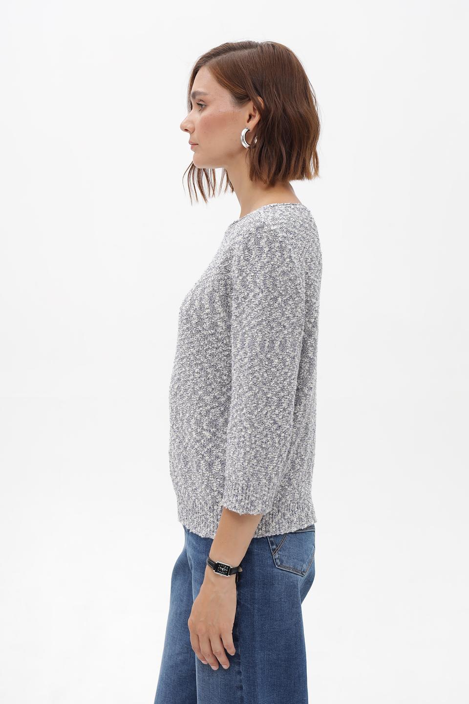 Пуловер Betty and Co с меланжем