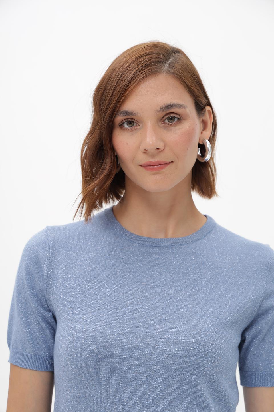 Пуловер Betty and Co голубой