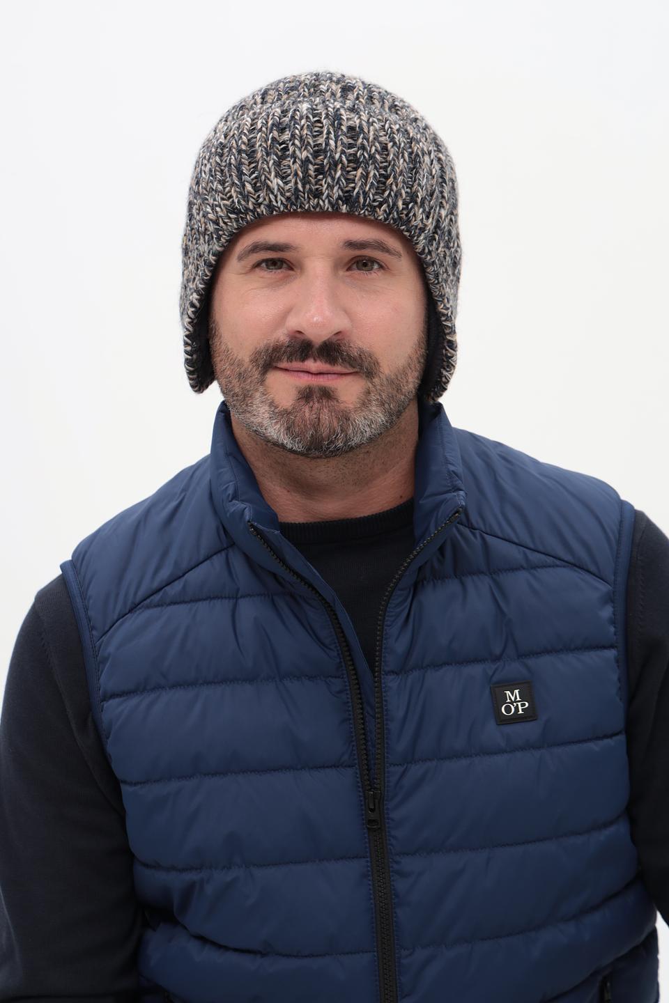 Шапка Marhatter меланж с логотипом