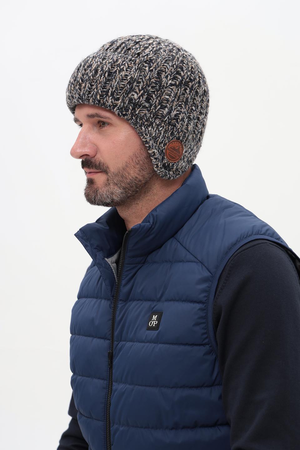 Шапка Marhatter меланж с логотипом