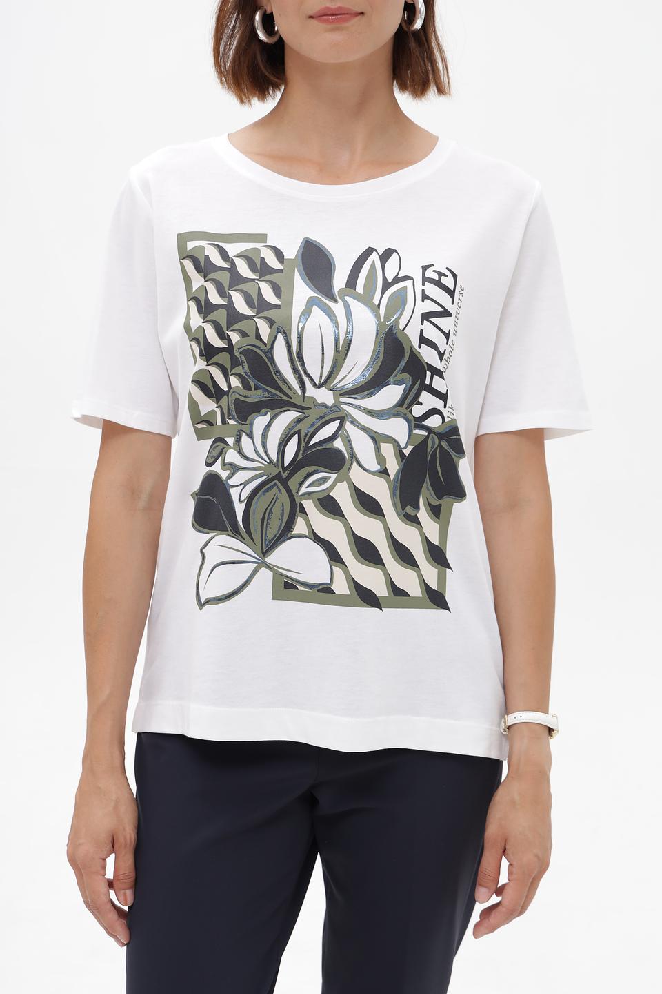 Футболка Betty Barclay с цветочным принтом