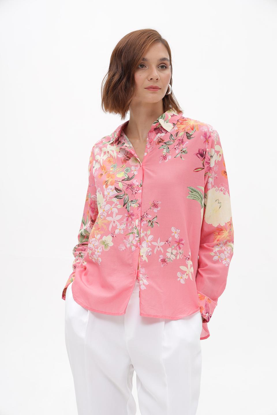 Блузка Monari с цветочным принтом