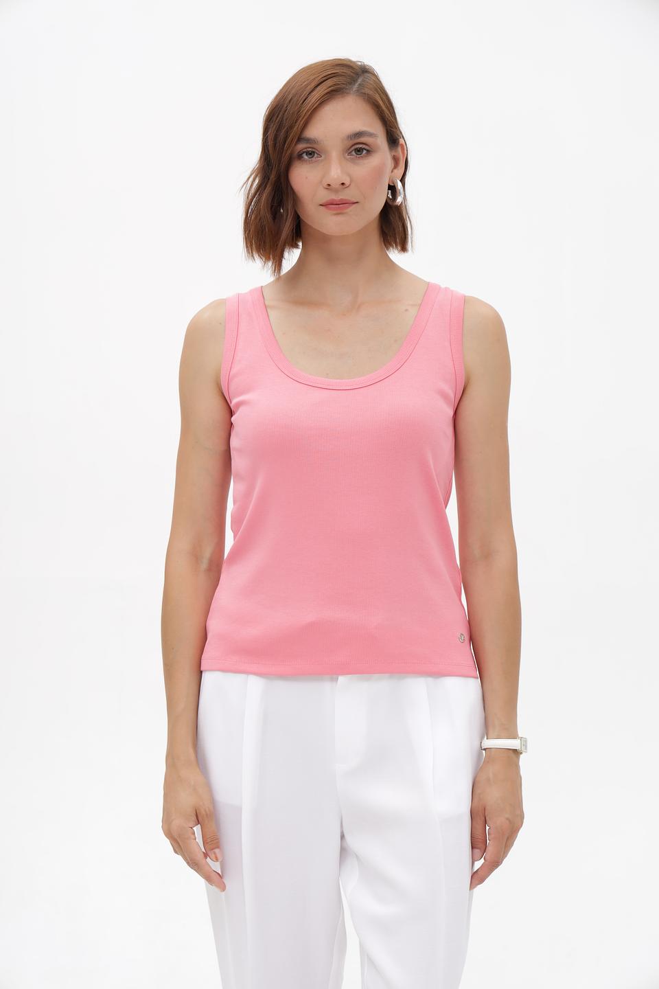 Топ Monari базовый, розовый
