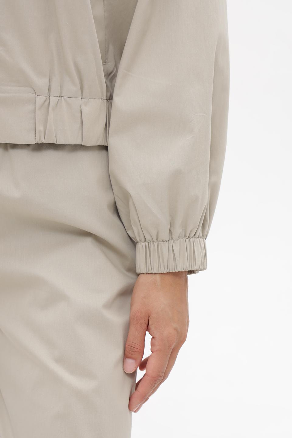 Жакет Monari бежевый с рукавами-фонариками