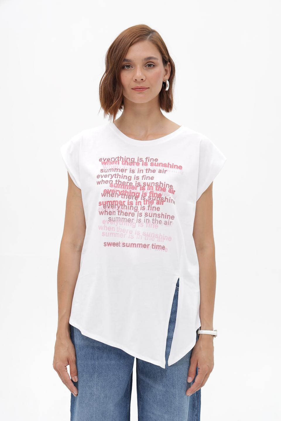 Футболка Monari с принтом