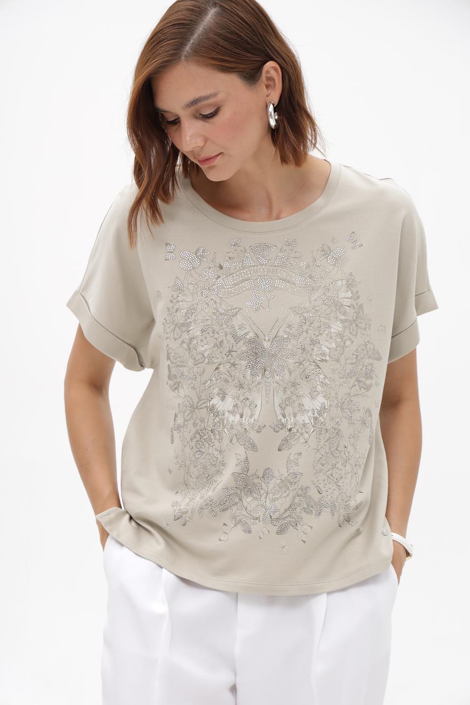 Футболка Monari с принтом