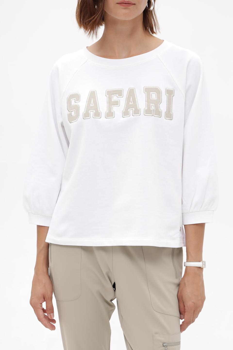 Пуловер Monari с надписью Safari