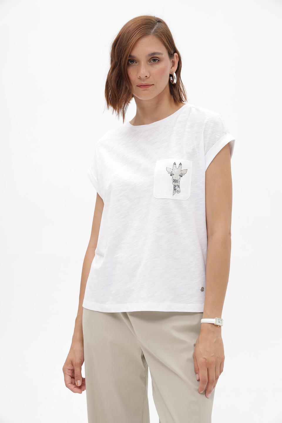 Футболка Monari с жирафом