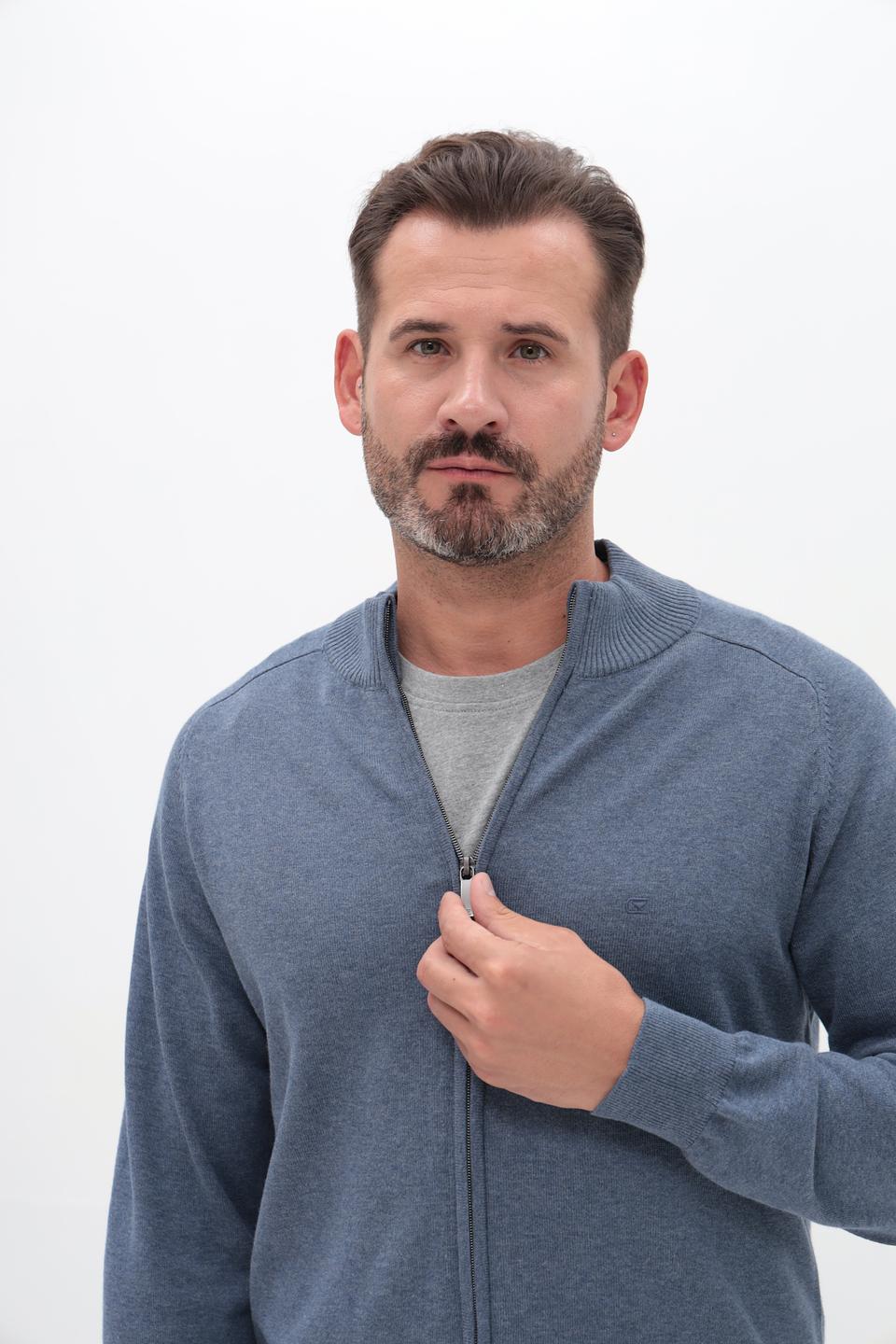 Кардиган Casa Moda мужской голубой