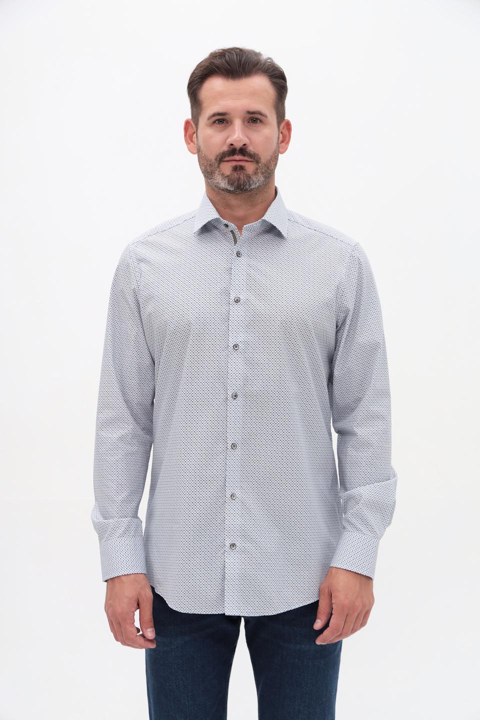 Рубашка Venti men в мелкий принт