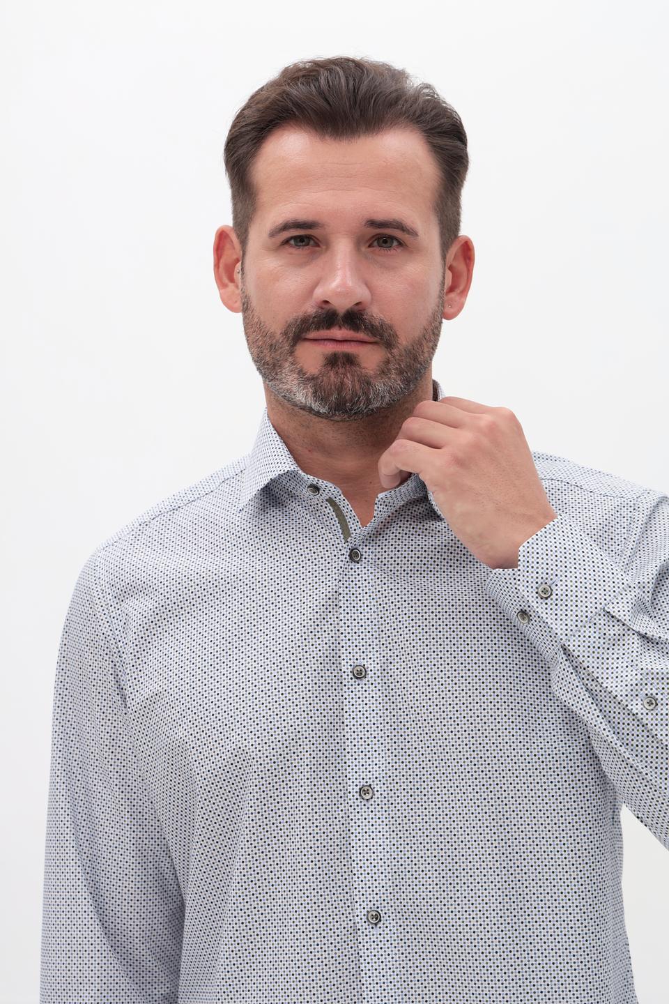 Рубашка Venti men в мелкий принт