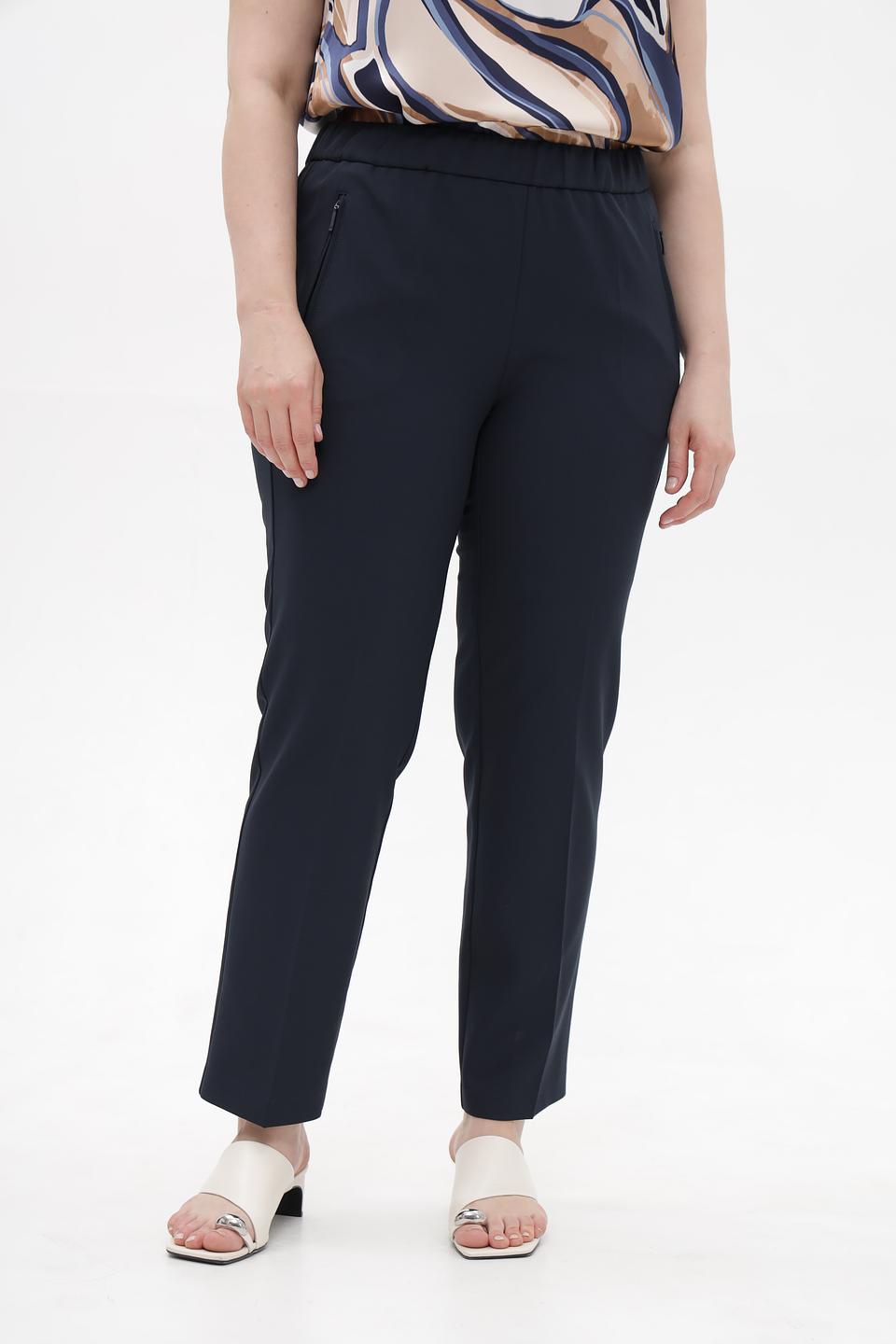 Брюки классические Anna Montana темно-синие