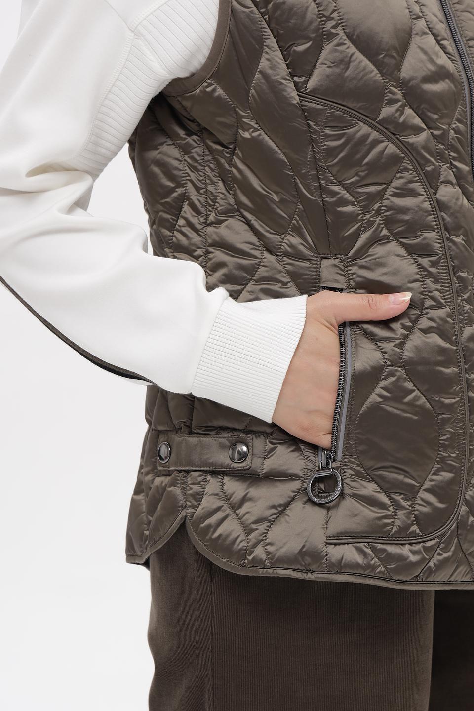 Жилет стеганый Betty Barclay хаки