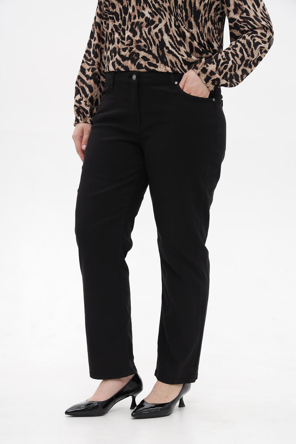 Джинсы классические Doris Streich чёрные