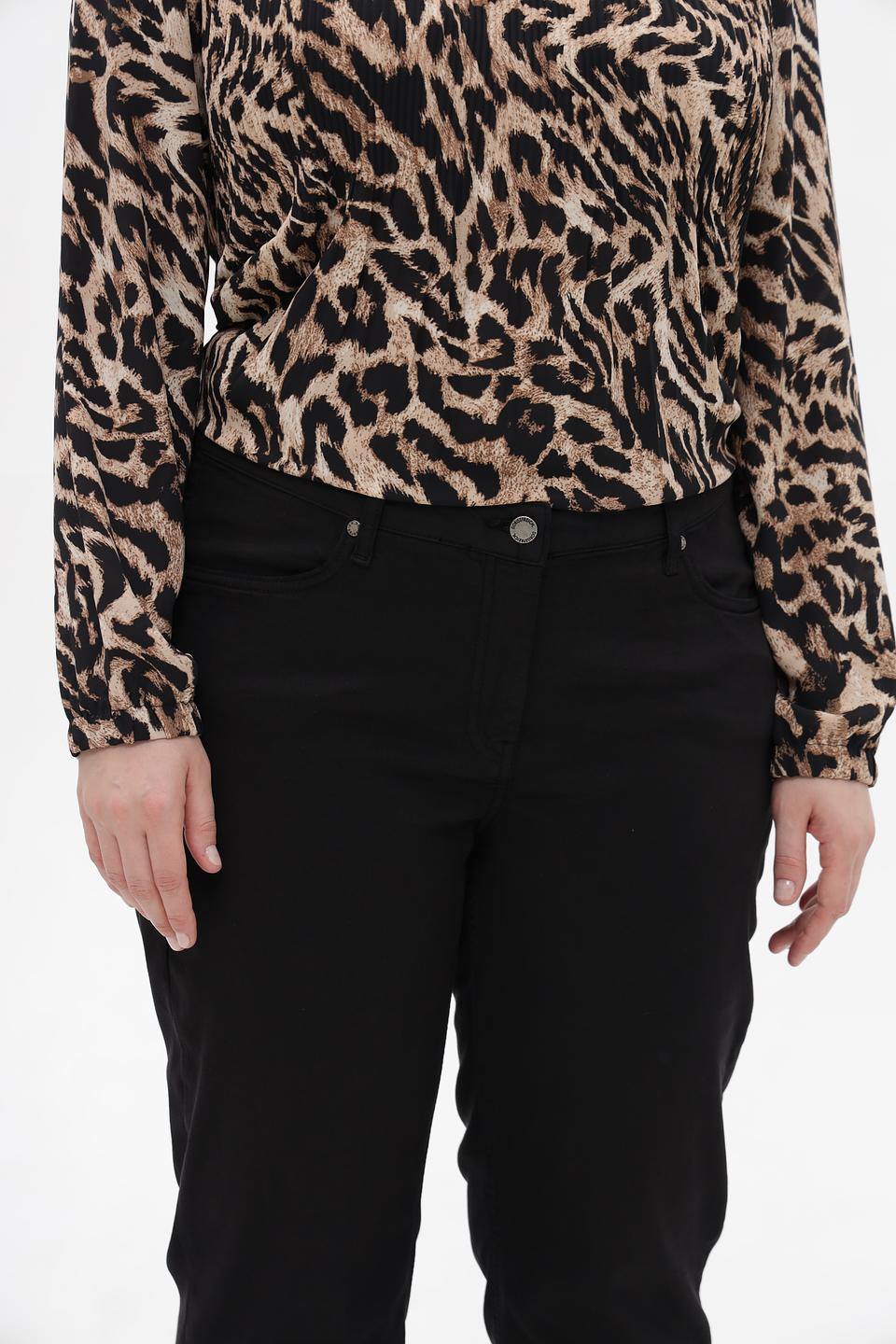 Джинсы классические Doris Streich чёрные