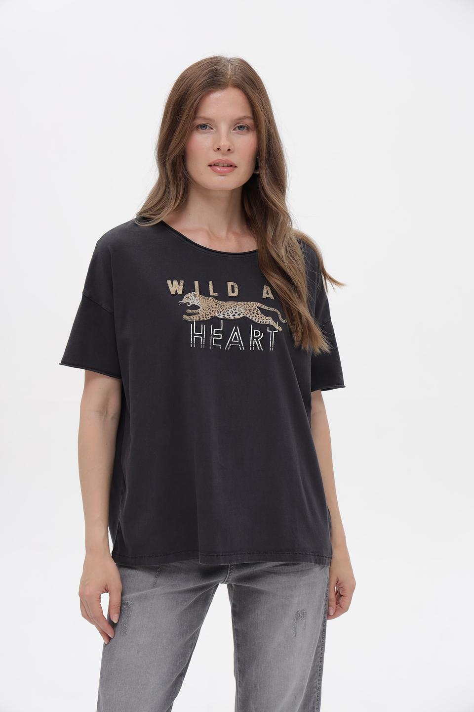 Футболка Oui Wild at Heart