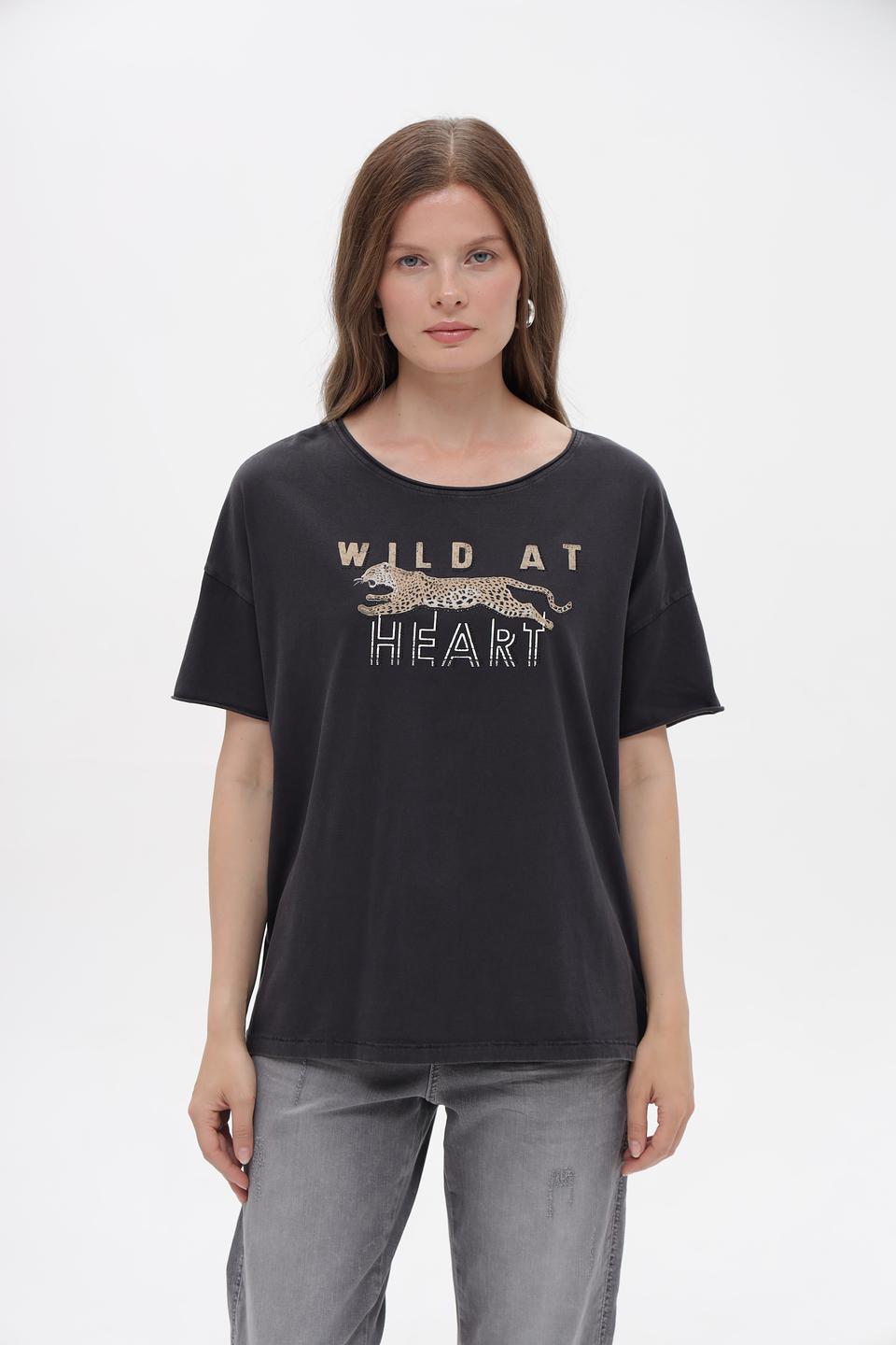 Футболка Oui Wild at Heart