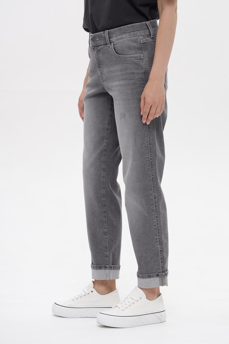 Джинсы Angels серые с потертостями