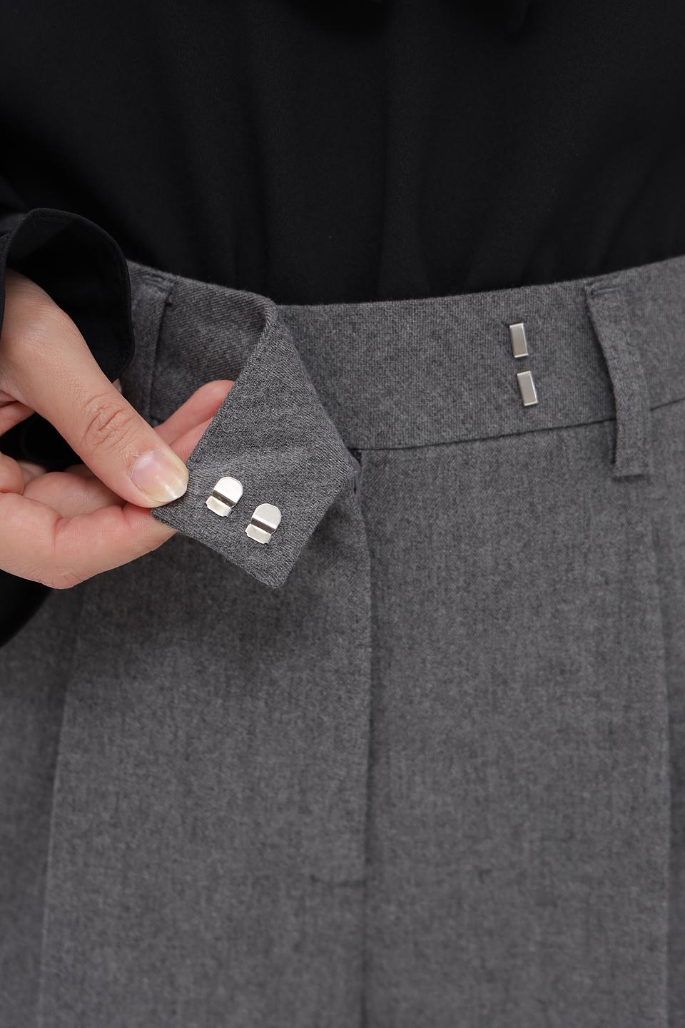 Брюки Bugatti серые с карманами