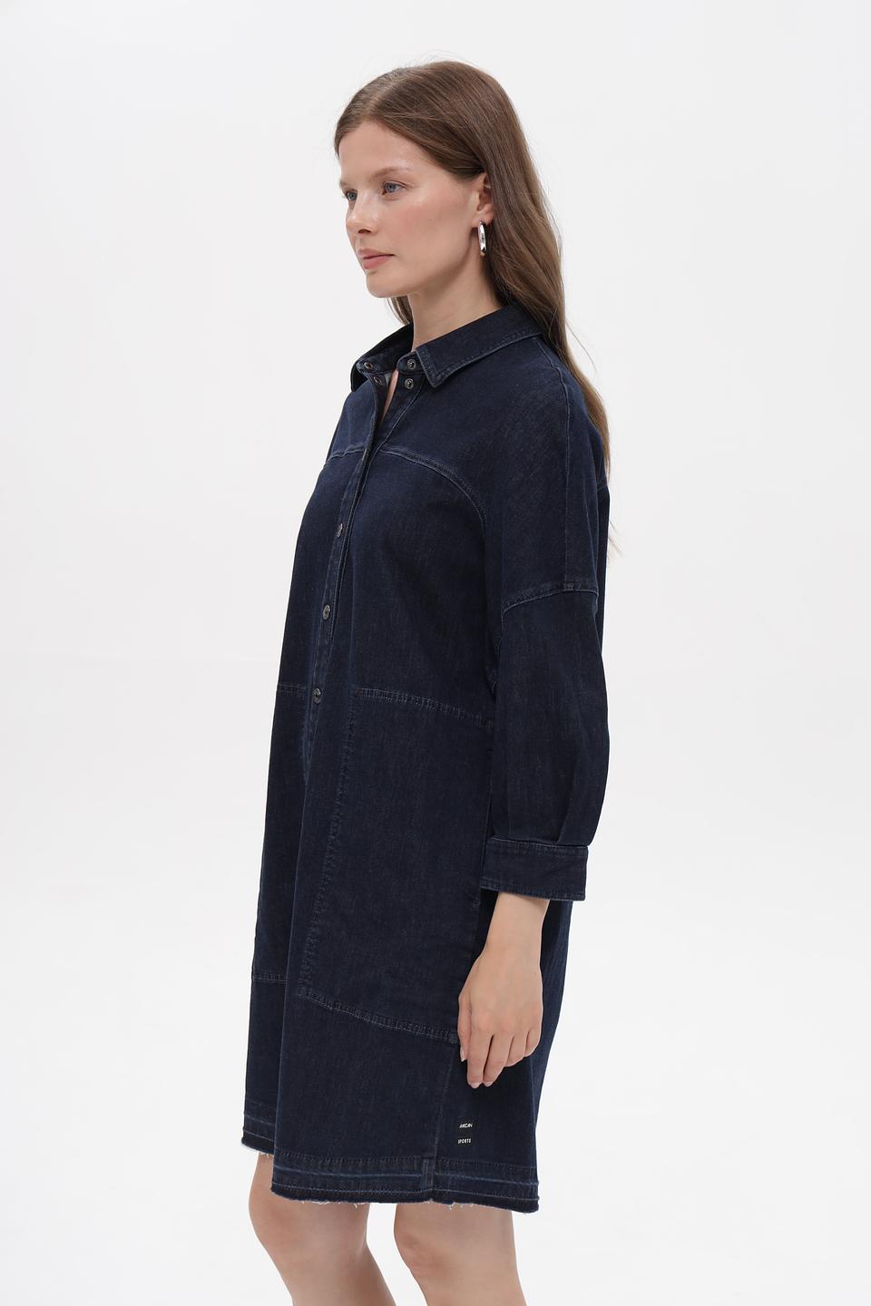 Платье-рубашка джинсовое Marc Cain